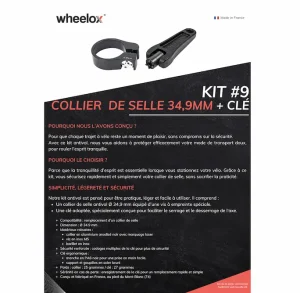 Collier de selle antivol Ø34.9 wheelox® – Image 3