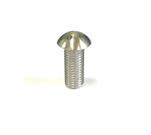 Vis M12 x 50 - Inox - Tête bombée - 3 trous