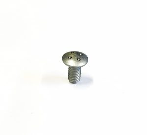 Vis M8 x 16 - Inox - Tête bombée - 4 trous