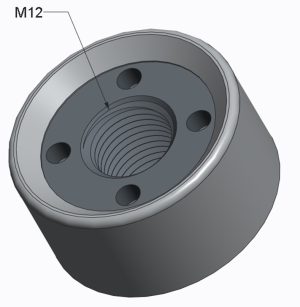 Écrou antivol M12