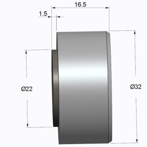 Écrou antivol M16 – Image 2